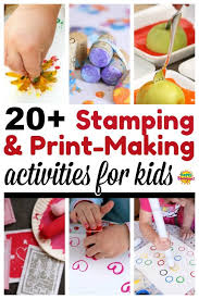 Parents, teachers, churches and recognized nonprofit organizations may print or copy multiple printable activities for use at home or in the classroom. Stamping And Print Making Activities For Kids Happy Hooligans