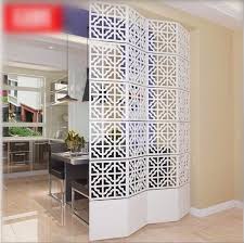 Modern Simple A Living Room Hanging Folding Screen Hollow White Dining Room Partition The Metal Room Divider Hanging Room Dividers Folding Screen Room Divider