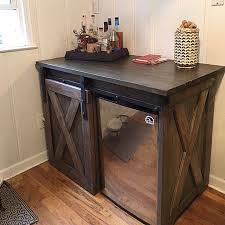 Mini Fridge Storage Soulution Diy Home Bar Coffee Bar Home Bars For Home