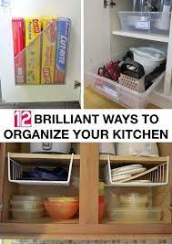 12 Easy Kitchen Organization Tips Kitchen Hacks Organization Kitchen Organization Organization Hacks