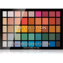 Introducing the revolution x friends ross eyeshadow palette! Makeup Revolution Maxi Reloaded Palette Palette Mit Pudrigen Lidschatten Notino
