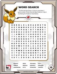 Pokemon has brought us many strange and unusual characters that kids love to color. Pokemon Activity Sheets For Kids Puzzles Mazes Coloring Pages And More Pokemon Com