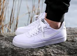 All White Nike Air Force 1 Af1 Canvas Sneakers Men S Size 9 5 New Summer Shoe White Nikes Sneakers Sneakers Fashion