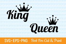 Download Queen King Svg Queen Svg King Svg Party Svg Royal Svg 356965 Svgs Design Bundles