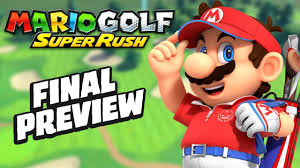 Game boy | submitted by tom c. Mario Golf Super Rush The Final Preview Youtube