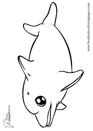 Your child will love coloring his favorite zoo animals. Cute Baby Dolphins Coloring Pages Jambestlune
