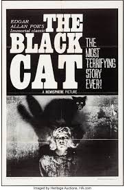The Black Cat Hemisphere Pictures 1966 Folded Very Fine One Lot 53052 Heritage Auction Classic Horror Movies Posters Cat Movie Classic Horror Movies