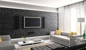Ruang tamu ini terlihat khas dengan wallpaper motif yang memberikan kesan klasik. Wallpaper Ke Ruang Hidup 150 Gambar Antara Gagasan Idea Moden