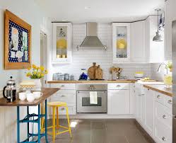 If your kitchen is a bit poky and you want to make it feel larger, here are some designer tips and tricks to maximise the area. Make A Small Kitchen Look Larger Better Homes Gardens