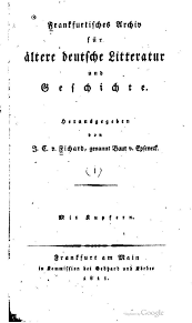 Spannend und ergreifend, blutig und leidenschaftlich, geschickt verwoben und stringent. File Frankfurtisches Archiv Fur Altere Deutsche Literatur Und Geschichte Band 1 Pdf Wikimedia Commons