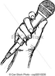 Image Result For Holding Microphone Drawing Zeichnen Zeichnung Zeichnungen