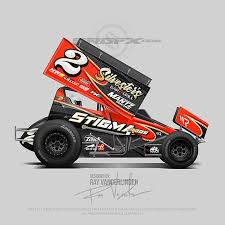 stigma rods 2020 sprint car school of racing graphics sprint cars sprint car racing racing