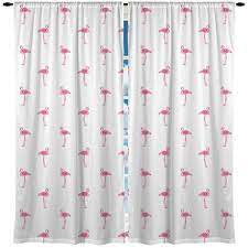 Design your everyday with pink flamingo shower curtains you'll love to show off in your bathroom. Preppy Pink Flamingos Window Curtains From Surfer Bedding Extremely Stoked