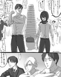 貝 on twitter attack on titan attack on titan fanart bleach anime