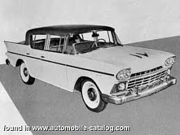 Image result for Frost White 1958 AMC