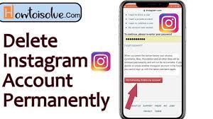 Here's how to delete or temporarily disable your instagram account and back up your photos if instagram is no exception. How To Delete Instagram Account Permanently 2021 Iphone Android