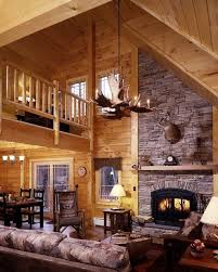 The Livingroom Of The Field And Stream Dream Cabin At Sterling Ridge Resort Jeffersonville Vt Log Home Interior Cabin Interior Design Log Cabin Interior