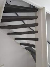 traprenovatie open trap hardhouten trap trap ideeen geschilderde trap