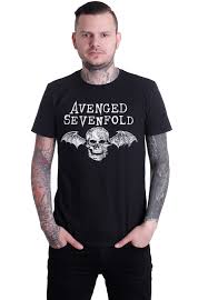 One of the more successful and accessible metalcore outfits of the early 21st century, avenged sevenfold endured changes both stylistic and internal during their rise from teenage troublemakers to commercial success story. Avenged Sevenfold Death Bat Logo T Shirt Impericon Com Worldwide
