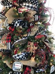 40 Buffalo Check Christmas Tree With Ribbon 2019 Demographicwinter Org Ribbon On Christmas Tree Christmas Tree Inspiration Christmas Tree Themes