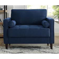 Lifestyle Solutions Lillith Mid Century Modern Chair In Navy Blue Lk Lgfsp1gu3051 The Home Depot Mid Century Modern Chair Modern Chairs Furniture