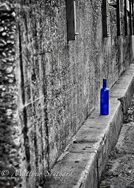 Black And White Photos With Color Pop The Lonely Bottle Color Splash Photography Selective Color Photography Splash Photography