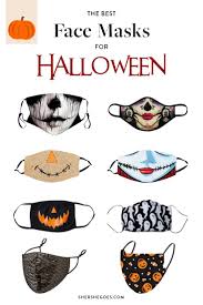 These cloth masks double as their own costumes! 22 Halloween Face Masks To Get In The Spirit Cute Spooky Character More