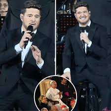 THE GREATEST PERFORMANCE IN LIFE" - Michael Bublé stunned the audience of  8,000 people at the Vatican Concert with his impressive performance,  drawing warm applause from Pope Leo XIV, a moment Bublé