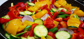 30 g olio extravergine di oliva. Zucchine Melanzane E Peperoni Spadellati Con Amc Arcobaleno