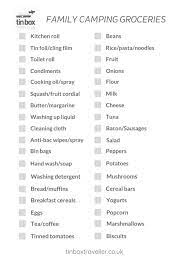 Want to know what to pack for wild camping? Family Camping Checklist Everything You Need For A Holiday Under Canvas