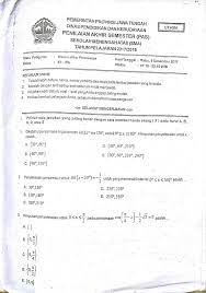 Contoh soal matematika kelas 11 semester 1. 2flaal0ah K6am