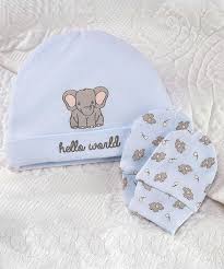 Llama Cotton Baby Beanie Cap Scratch Mittens Lil Llama