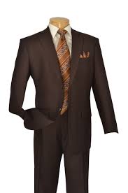 Browse our suit sale to get amazing deals on all types of men's suits, from classic italian wool cuts to our specially engineered infinity suits. Suit For Men Brown Solid Color Pleated Pants Vinci 2tr