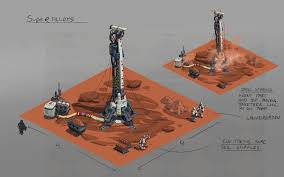 Artstation Mars Project Forge Of Empires Gustav Nordgren Mars Project Starship Concept Forge Of Empires