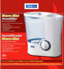 328785619751 Relion Warm Mist Humidifier