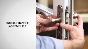 Fwiw, they use something called fibrex which is wood fibre mixed with epoxy. Replacing Handles On Full Lite Self Storing Storm Doors Andersen Windows Youtube