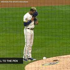 Sportscenter Devin Williams Etches Blm Into Pitcher S Mound Facebook