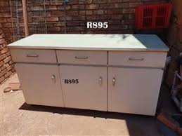 3 door 3 drawer steel kitchen cabinet