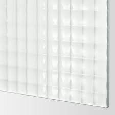 Home hardware's got you covered. Nykirke Pair Of Sliding Doors Frosted Glass Check Pattern Ikea
