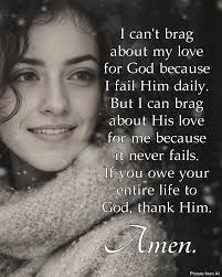 1 John 4:19 We love him, because he first loved us.