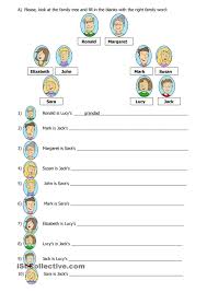 Family Tree Family Tree Worksheet Family Worksheet Family Tree Esl