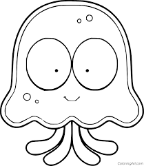 Maybe you would like to learn more about one of these? Cartoon Cute Jellyfish Coloring Page Coloringall