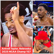 Shout-out to Antrell Taylor of Nebraska for becoming the 2025 NCAA Champion  at 165 lbs! Last season he was an NCAA All-American. He competed at Millard  South High School under Head Coach