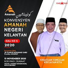 The national trust party (amanah; Selamat Berkonvensyen Parti Amanah Negara Negeri Kelantan Facebook