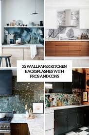 Other bloggers report it to be durable and easy to clean. 37 Backsplash Wallpaper On Wallpapersafari