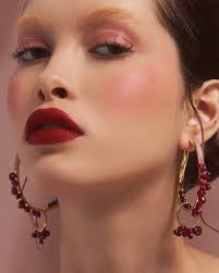 Purple Woohoo Candy Hoop Earrings