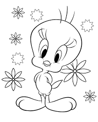 Pin By Kulalilar Kulalilar On Worth Bird Coloring Pages Cartoon Coloring Pages Tweety Bird Drawing