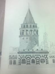 Galata Kulesi Resimler Baski Resim Resim