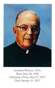 Wright, Father Addison George, P.S.S.