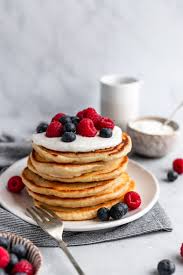 You Ll Love These Light Airy Fluffy Yogurt Pancakes Recipe In 2020 Yogurt Pancakes Pancake Recipe With Yogurt Pancake Recipe